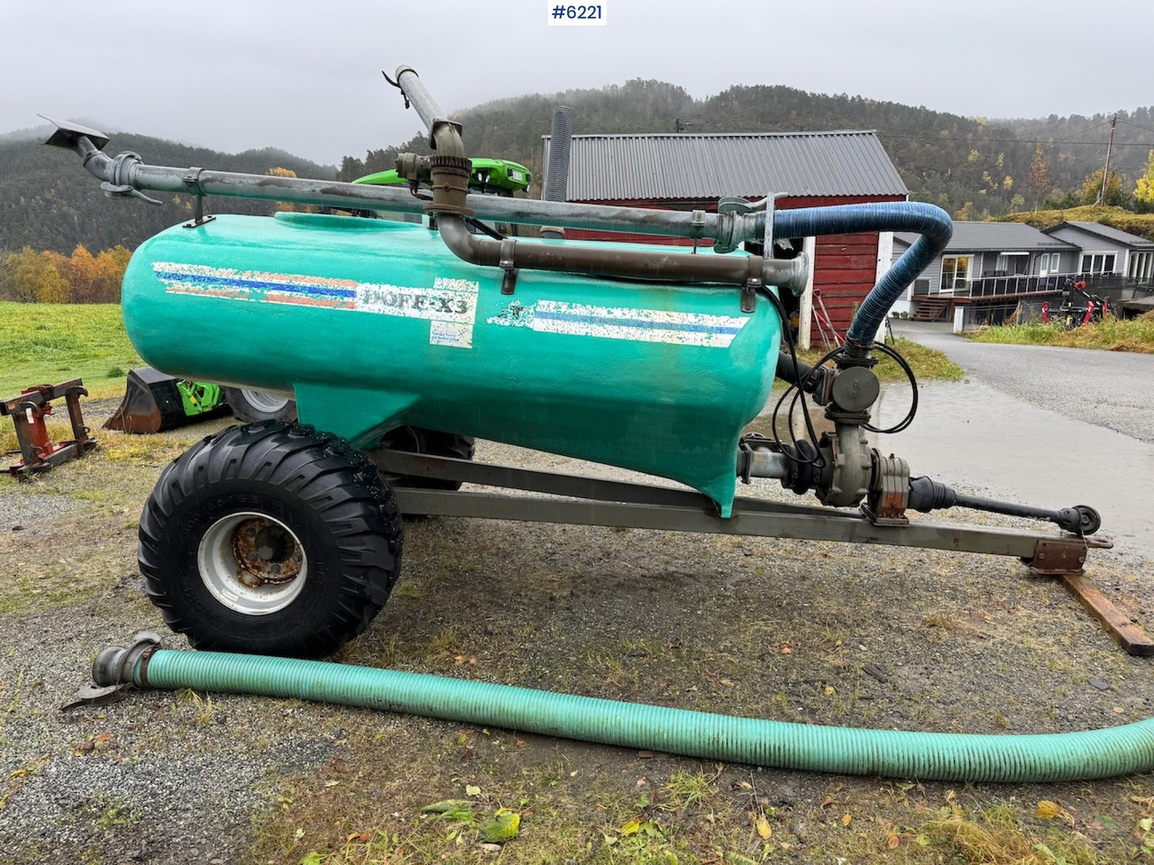 Doff X3 with high-pressure pump and cannon - Máy rải phân dạng lỏng: hình 1 Doff X3 with high-pressure pump and cannon - Máy rải phân dạng lỏng: hình 1
