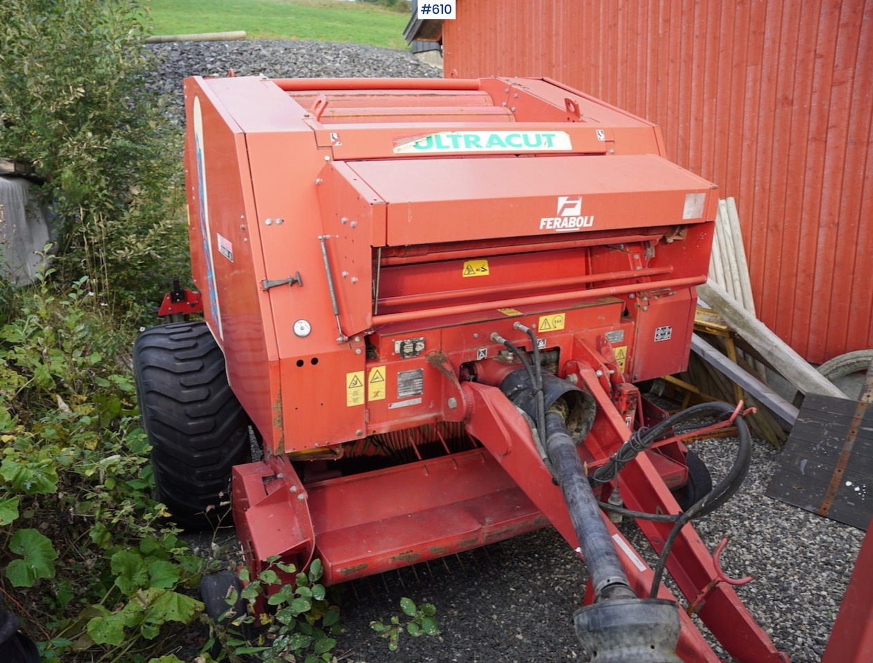 Feraboli Trotter 125 round baler - Trang thiết bị dàn trải: hình 1 Feraboli Trotter 125 round baler - Trang thiết bị dàn trải: hình 1