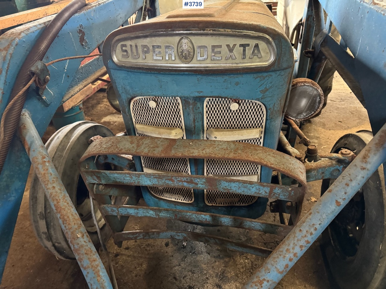 Ford Super Dexta w/front loader - Máy cày: hình 3 Ford Super Dexta w/front loader - Máy cày: hình 3