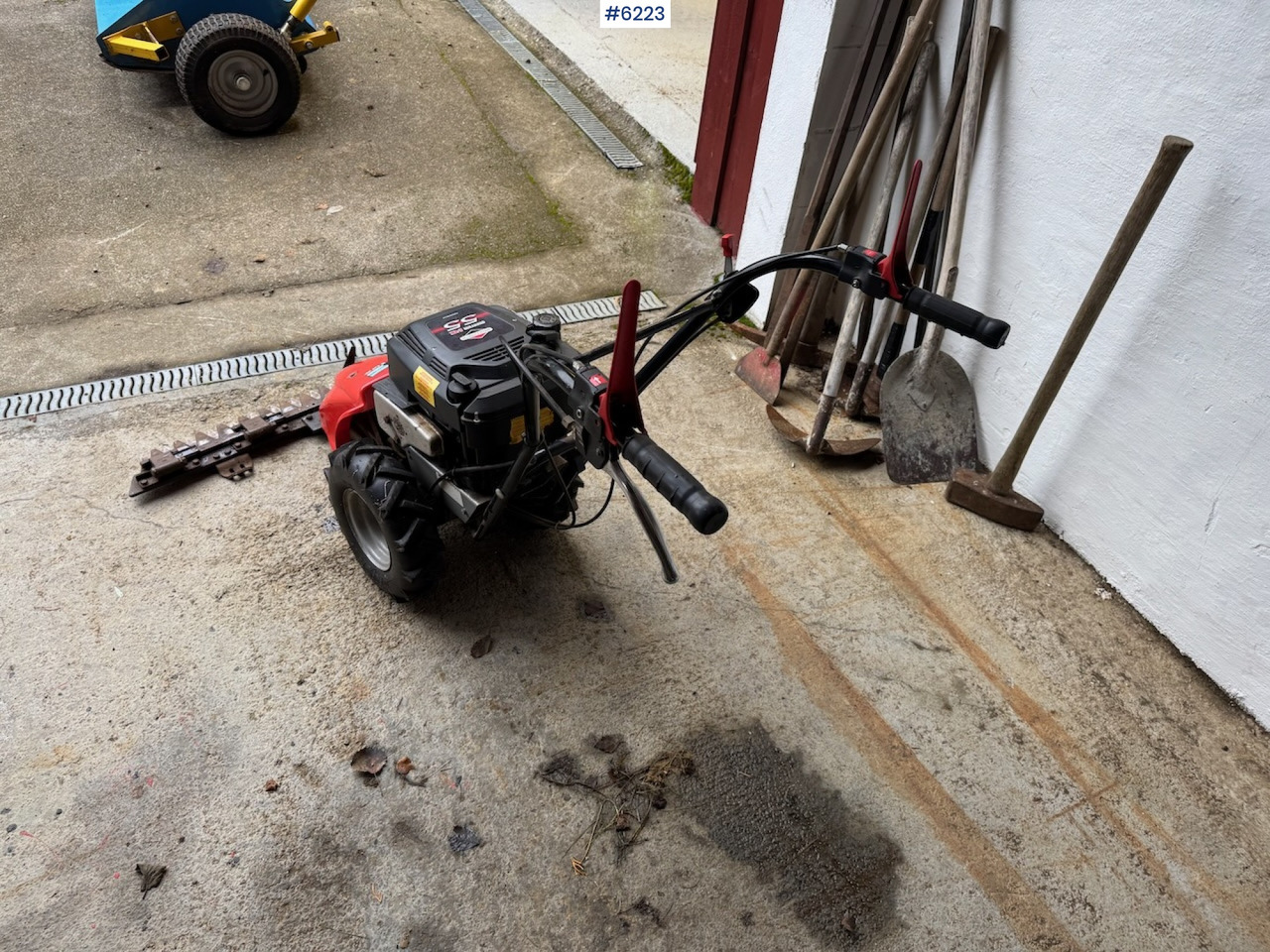 Garden Fox two-wheel mower - Trang thiết bị dàn trải: hình 4 Garden Fox two-wheel mower - Trang thiết bị dàn trải: hình 4