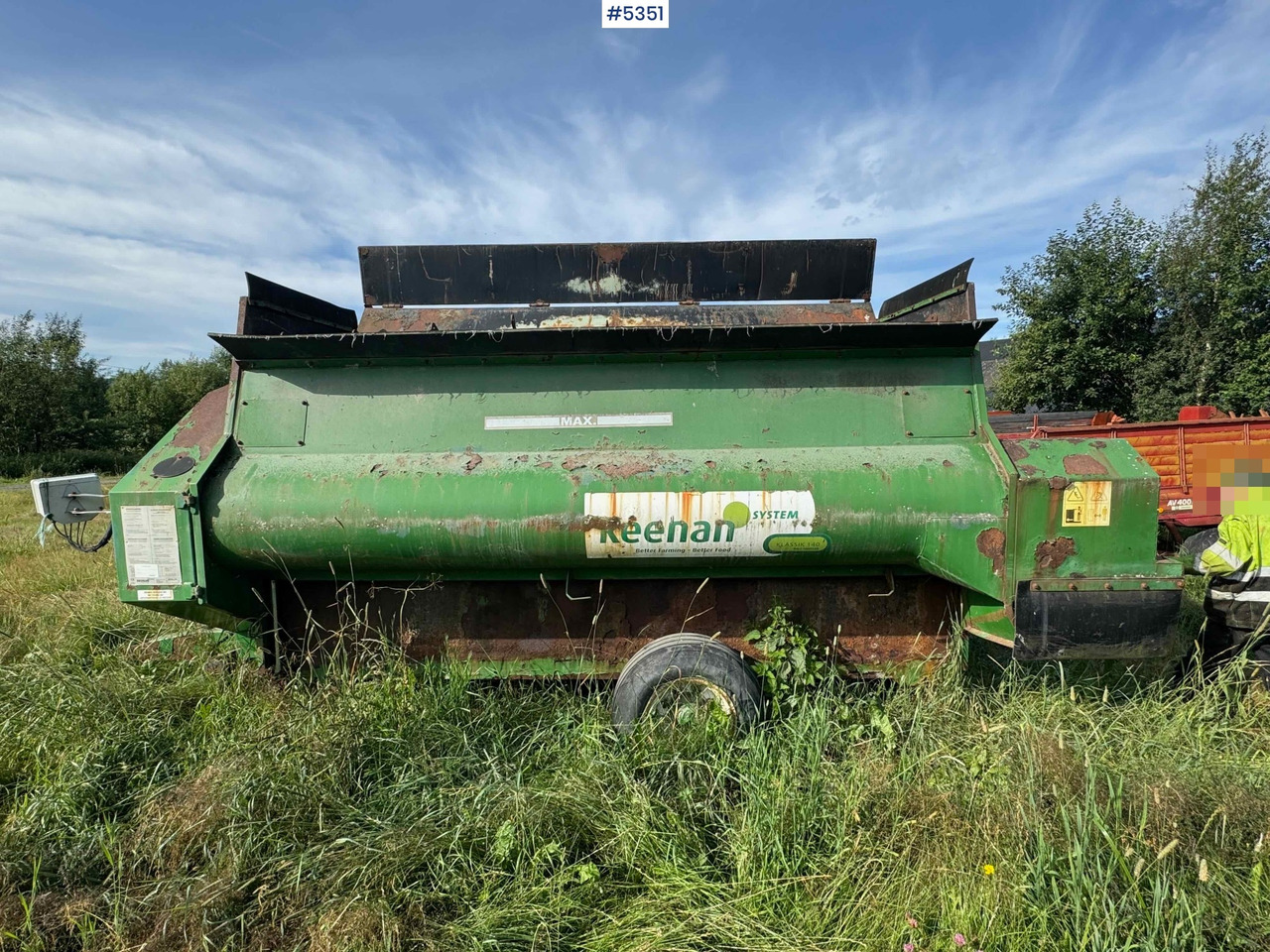 Keenan classic 140 forage mixer - Trang thiết bị gia súc: hình 2 Keenan classic 140 forage mixer - Trang thiết bị gia súc: hình 2