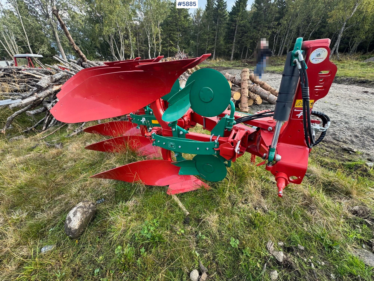 Kverneland 150S reversible plough, 3-furrow, year 2022. Never used – like new! - Thiết bị xới đất: hình 3 Kverneland 150S reversible plough, 3-furrow, year 2022. Never used – like new! - Thiết bị xới đất: hình 3