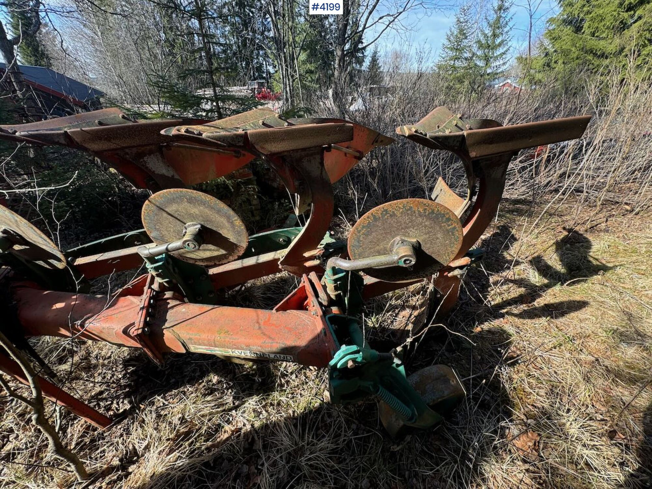 Thiết bị xới đất Kverneland 3-furrow reversible plow: hình 13