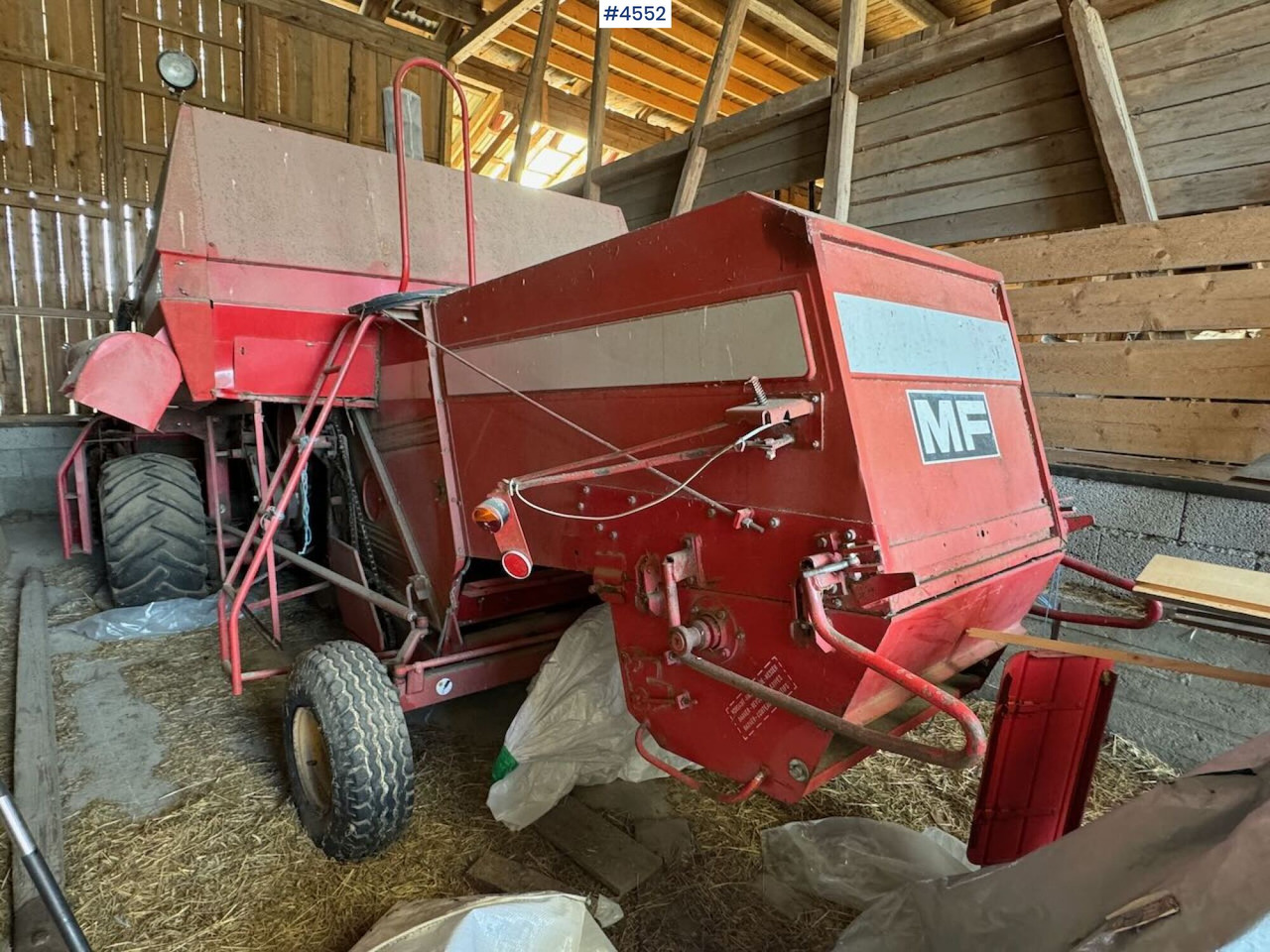 Massey Ferguson 206 thresher - Máy gặt đập: hình 4 Massey Ferguson 206 thresher - Máy gặt đập: hình 4