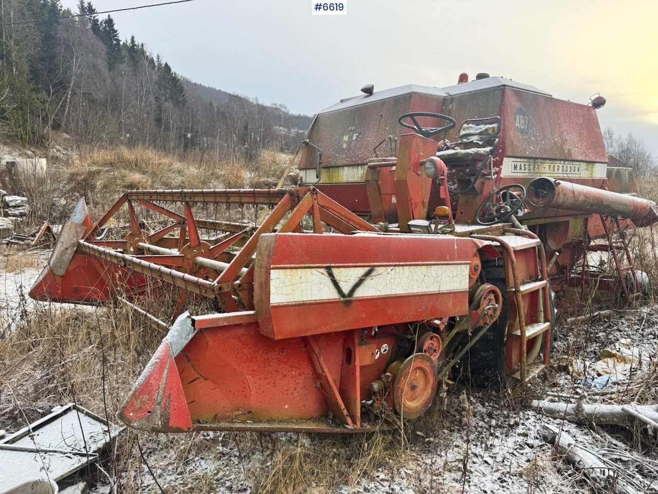 Massey Ferguson 487 Combine Harvester. - Máy gặt đập: hình 5 Massey Ferguson 487 Combine Harvester. - Máy gặt đập: hình 5