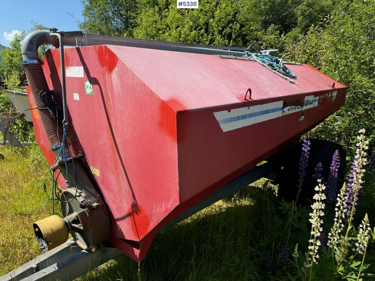 Moi GB 6.0 Fertilizer wagon - Máy rải phân bón: hình 5 Moi GB 6.0 Fertilizer wagon - Máy rải phân bón: hình 5