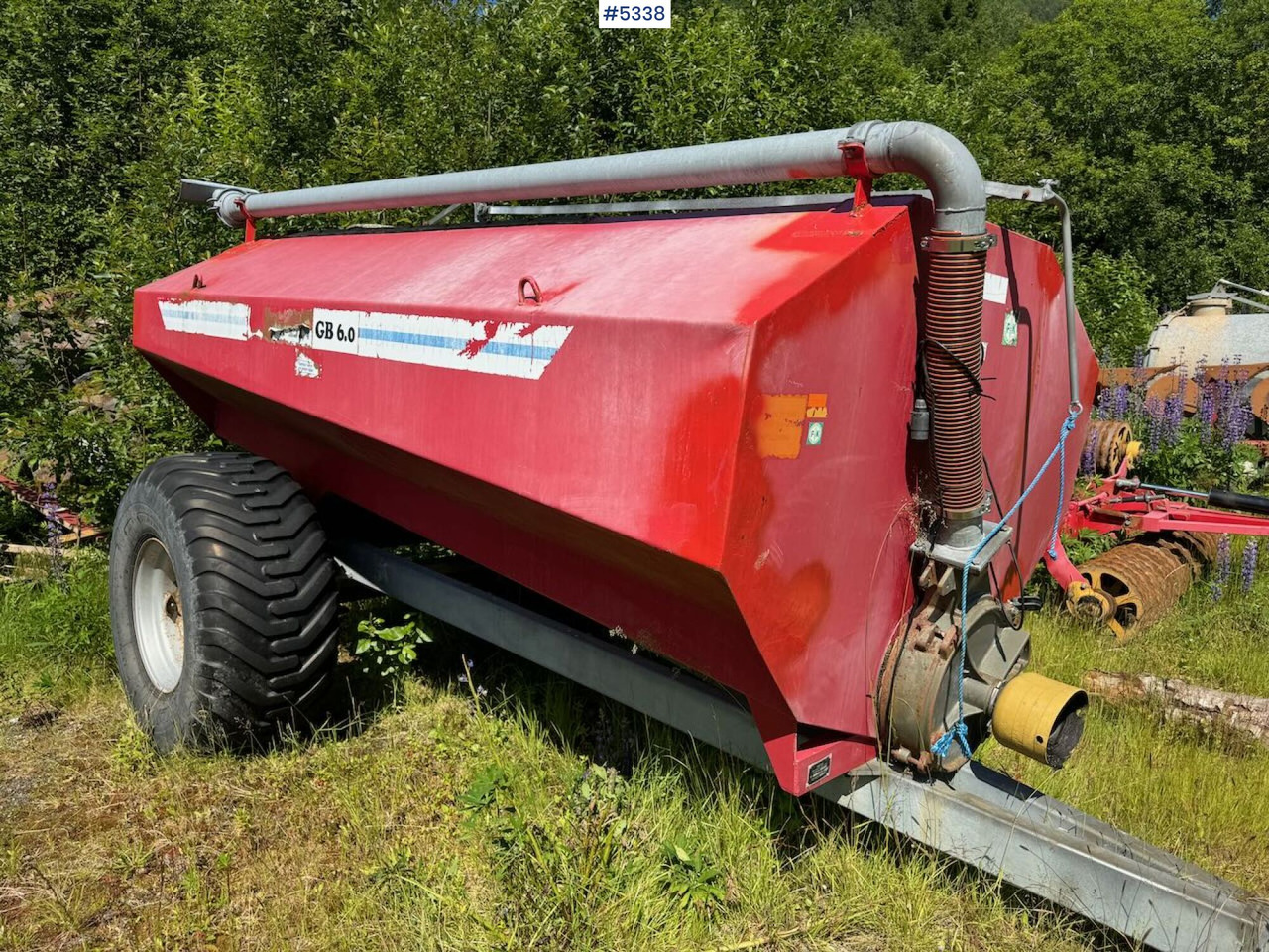 Moi GB 6.0 Fertilizer wagon - Máy rải phân bón: hình 3 Moi GB 6.0 Fertilizer wagon - Máy rải phân bón: hình 3