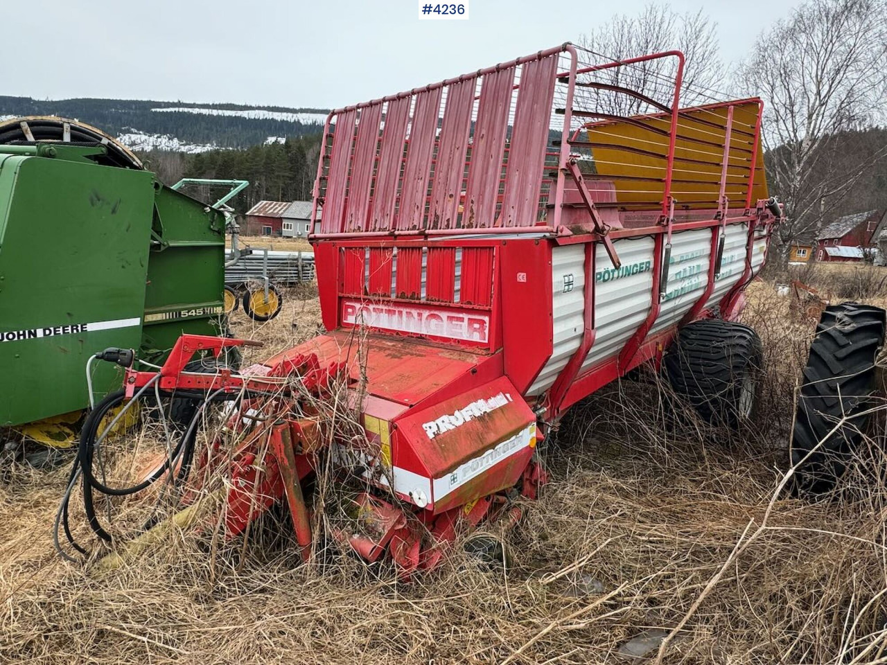 Pottinger 514 MUE Forage wagon - Trang thiết bị dàn trải: hình 4 Pottinger 514 MUE Forage wagon - Trang thiết bị dàn trải: hình 4