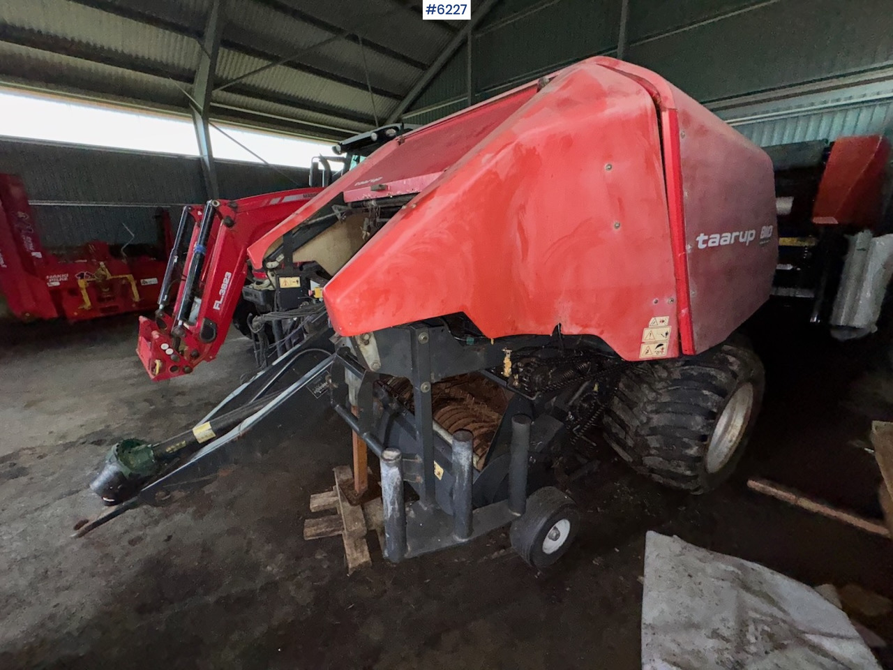 Taarup BIO Round Baler - Trang thiết bị dàn trải: hình 3 Taarup BIO Round Baler - Trang thiết bị dàn trải: hình 3