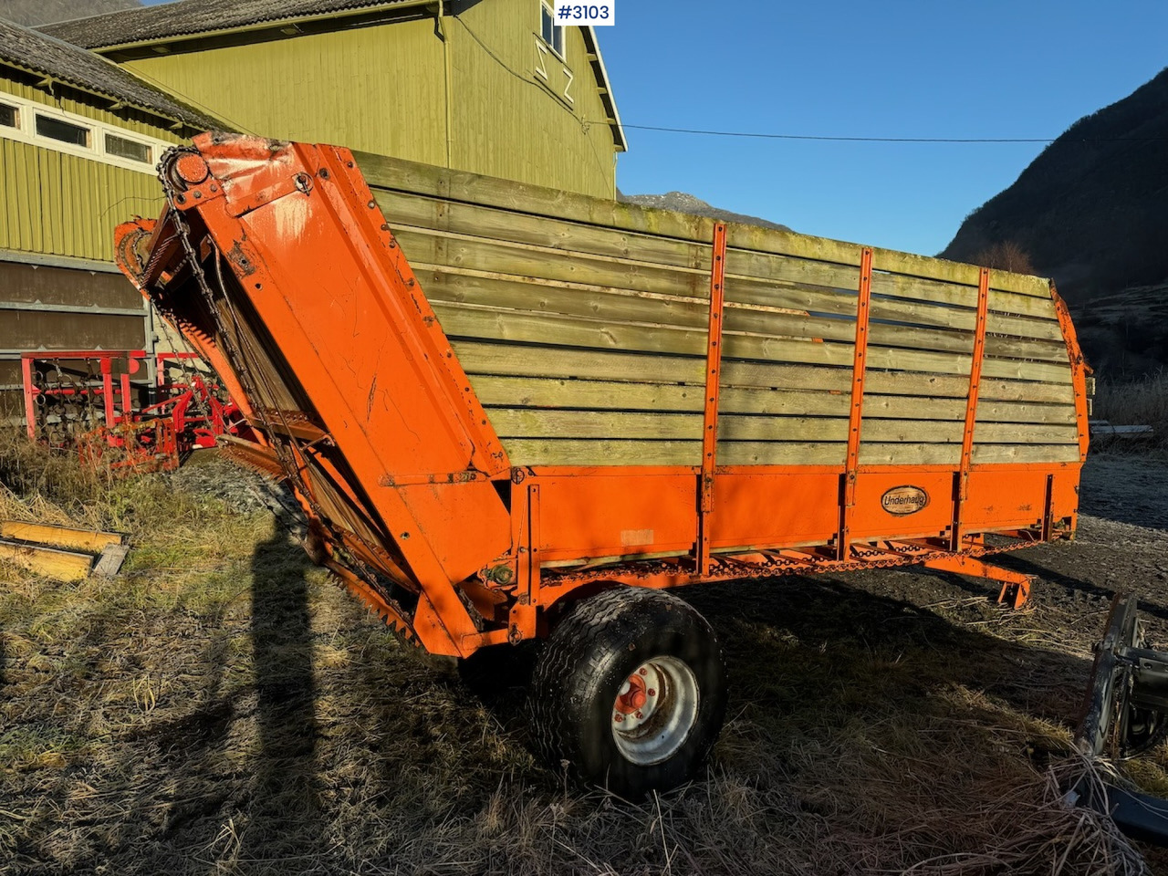 Underhaug Forage wagon - Trang thiết bị dàn trải: hình 5 Underhaug Forage wagon - Trang thiết bị dàn trải: hình 5