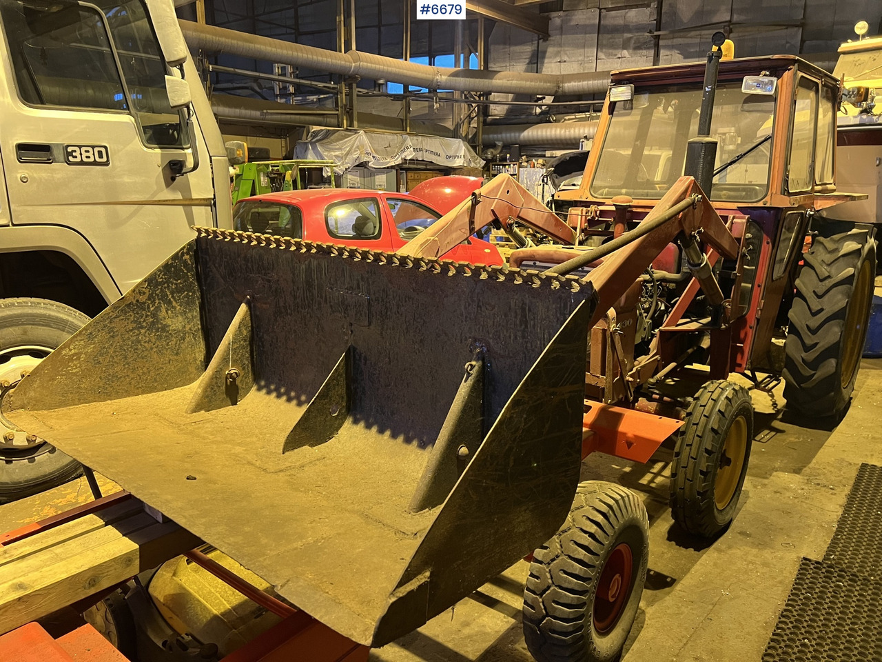 Volvo T430K traktor m/ frontlaster og skuffe - Máy cày: hình 5 Volvo T430K traktor m/ frontlaster og skuffe - Máy cày: hình 5