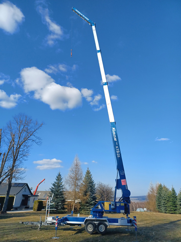 Klaas K19-28 - Cẩu bánh lốp, Rơ moóc: hình 5 Klaas K19-28 - Cẩu bánh lốp, Rơ moóc: hình 5