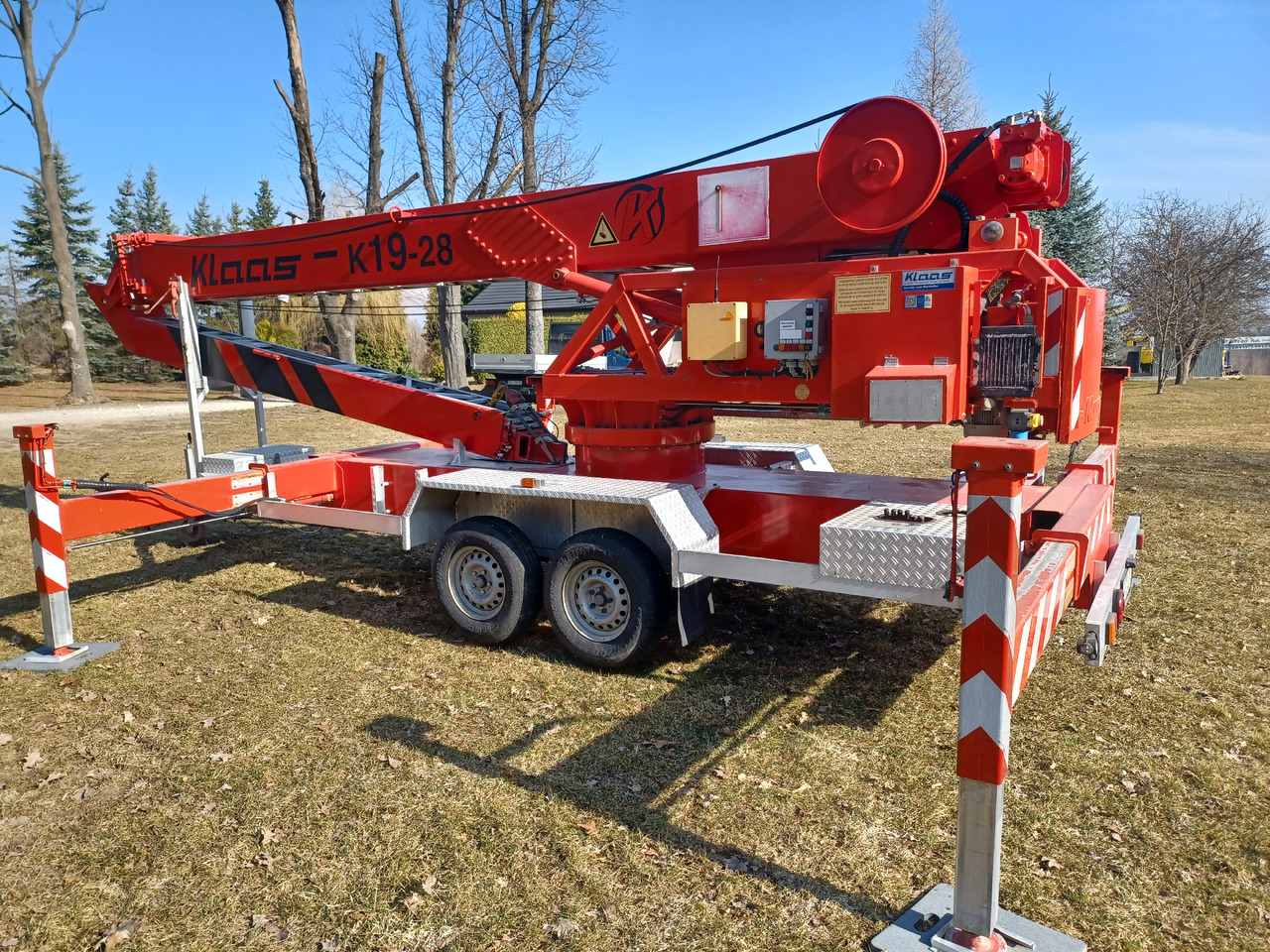 Klaas K19-28 - Cần cẩu: hình 1 Klaas K19-28 - Cần cẩu: hình 1