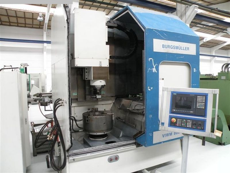 BURGSMUELLER VIWM 800_CNC - Máy gia công trung tâm CNC: hình 1 BURGSMUELLER VIWM 800_CNC - Máy gia công trung tâm CNC: hình 1