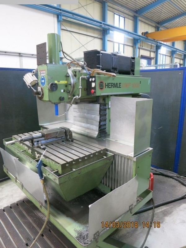 HERMLE UWF 1000 - Máy phay kim loại: hình 4 HERMLE UWF 1000 - Máy phay kim loại: hình 4