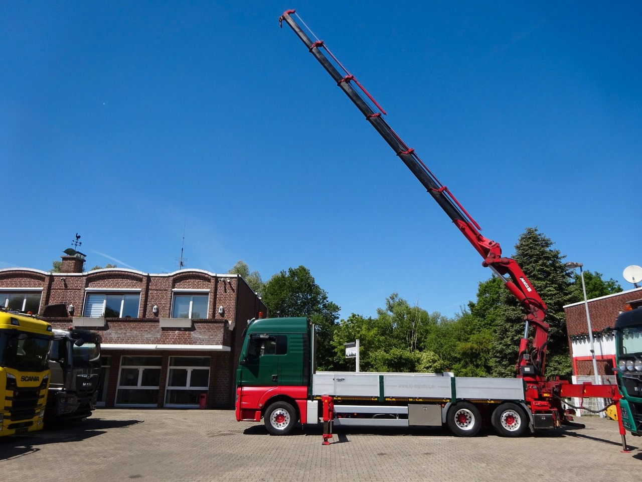 MAN 26.480 TGX + MKG HLK531 Kran +Lift-Lenkachse - Xe cẩu tự hành: hình 3 MAN 26.480 TGX + MKG HLK531 Kran +Lift-Lenkachse - Xe cẩu tự hành: hình 3