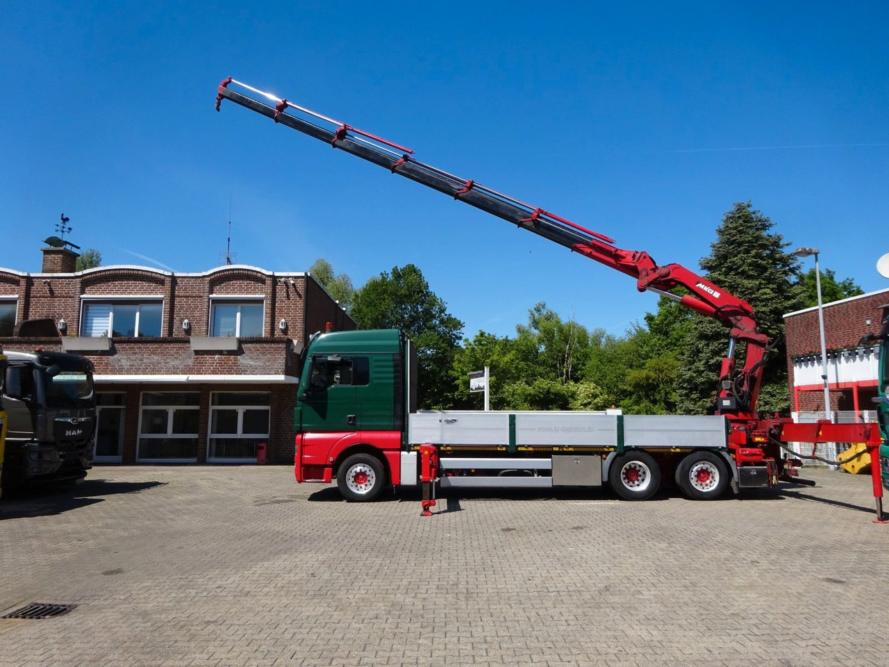 MAN 26.480 TGX + MKG HLK531 Kran +Lift-Lenkachse - Xe cẩu tự hành: hình 1 MAN 26.480 TGX + MKG HLK531 Kran +Lift-Lenkachse - Xe cẩu tự hành: hình 1
