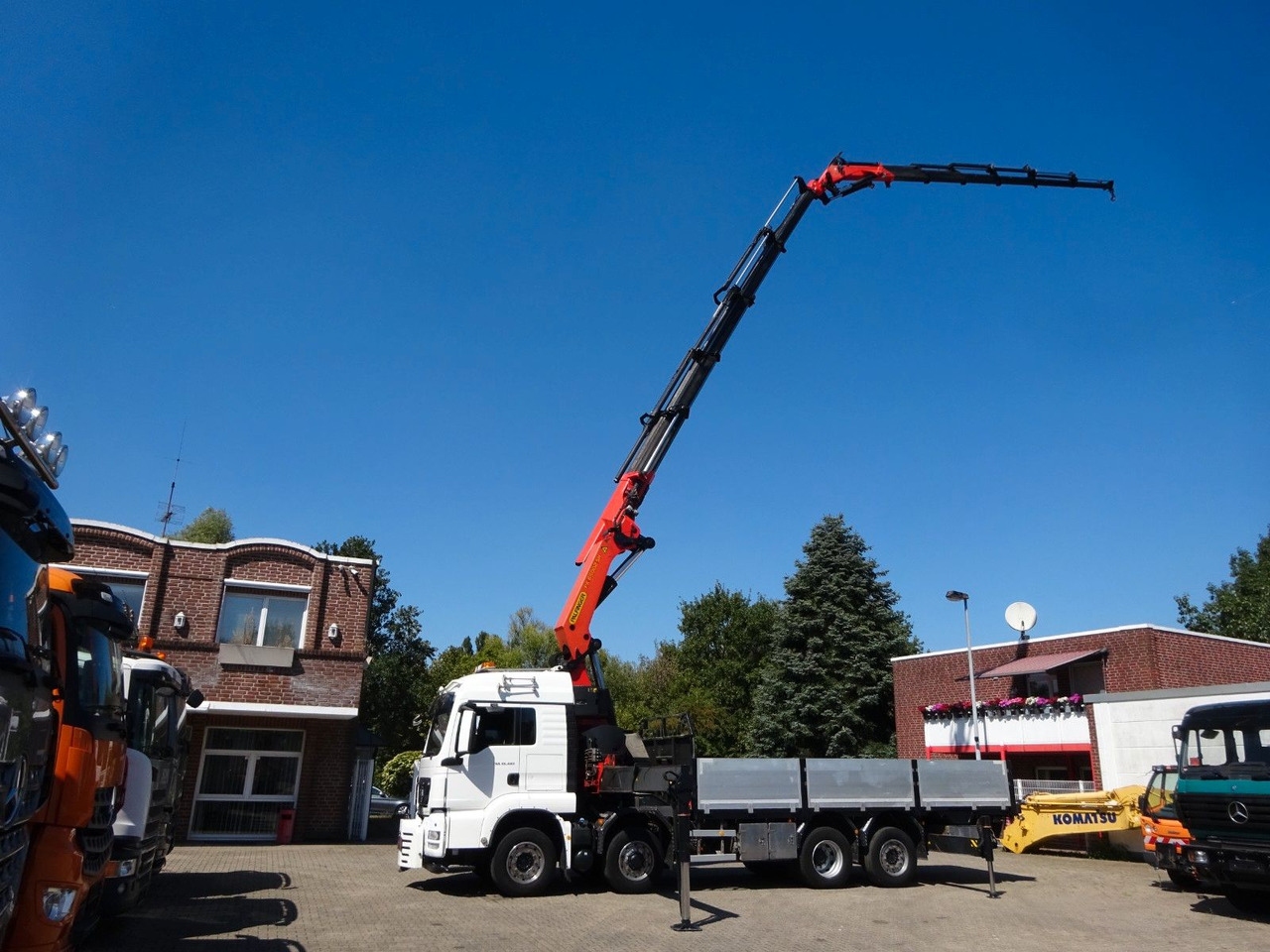 MAN 35.480 HYDRO TGS Pritsche + PK 65002 Kran 8x2-4 - Xe cẩu tự hành: hình 3 MAN 35.480 HYDRO TGS Pritsche + PK 65002 Kran 8x2-4 - Xe cẩu tự hành: hình 3