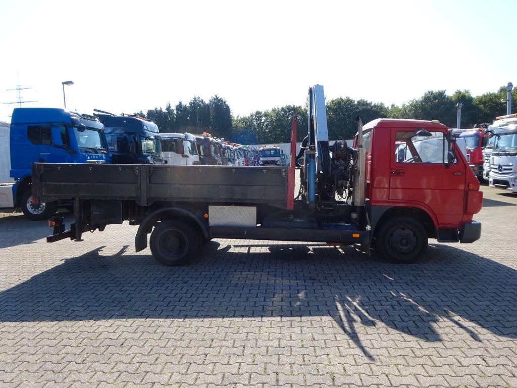 Xe cẩu tự hành, Xe tải thùng lửng/ Phẳng MAN 9.150 Pritsche + Effer 953S Dachdeckerkran 4x2: hình 7