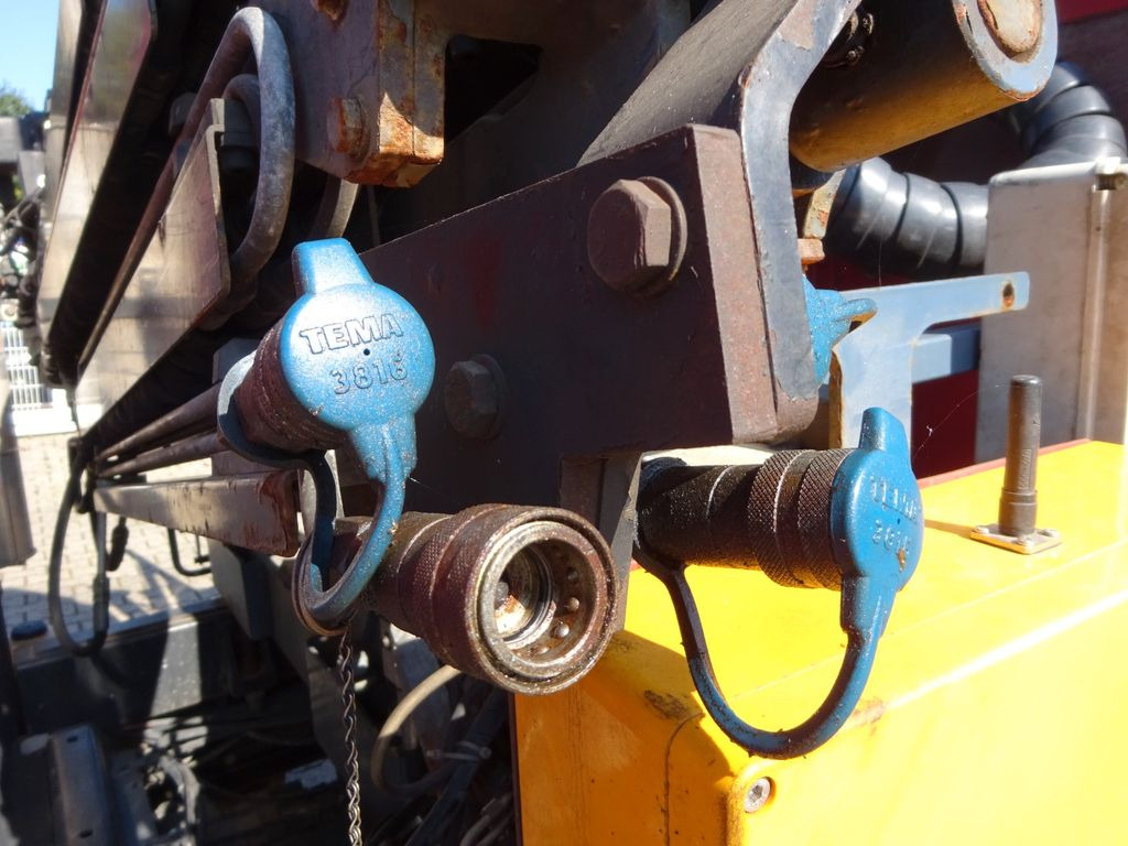Xe cẩu tự hành, Xe tải thùng lửng/ Phẳng MAN 9.150 Pritsche + Effer 953S Dachdeckerkran 4x2: hình 12