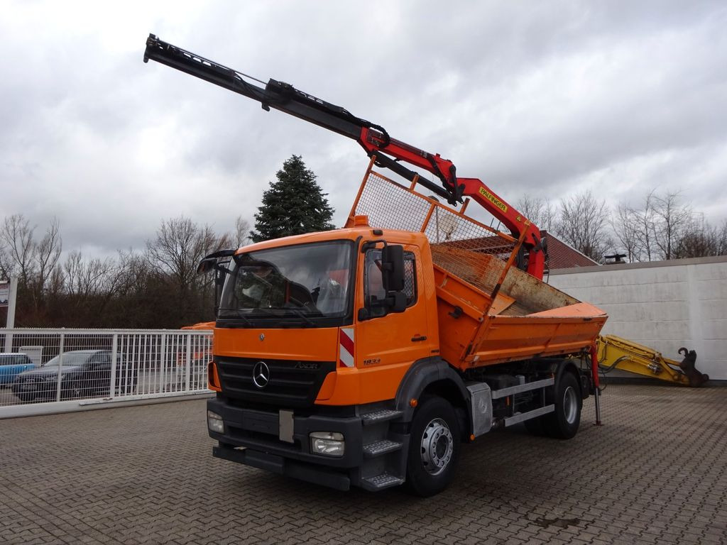 Mercedes-Benz 1833 Axor Kipper mit Kran Wechselsytem - Xe ben, Xe cẩu tự hành: hình 2 Mercedes-Benz 1833 Axor Kipper mit Kran Wechselsytem - Xe ben, Xe cẩu tự hành: hình 2