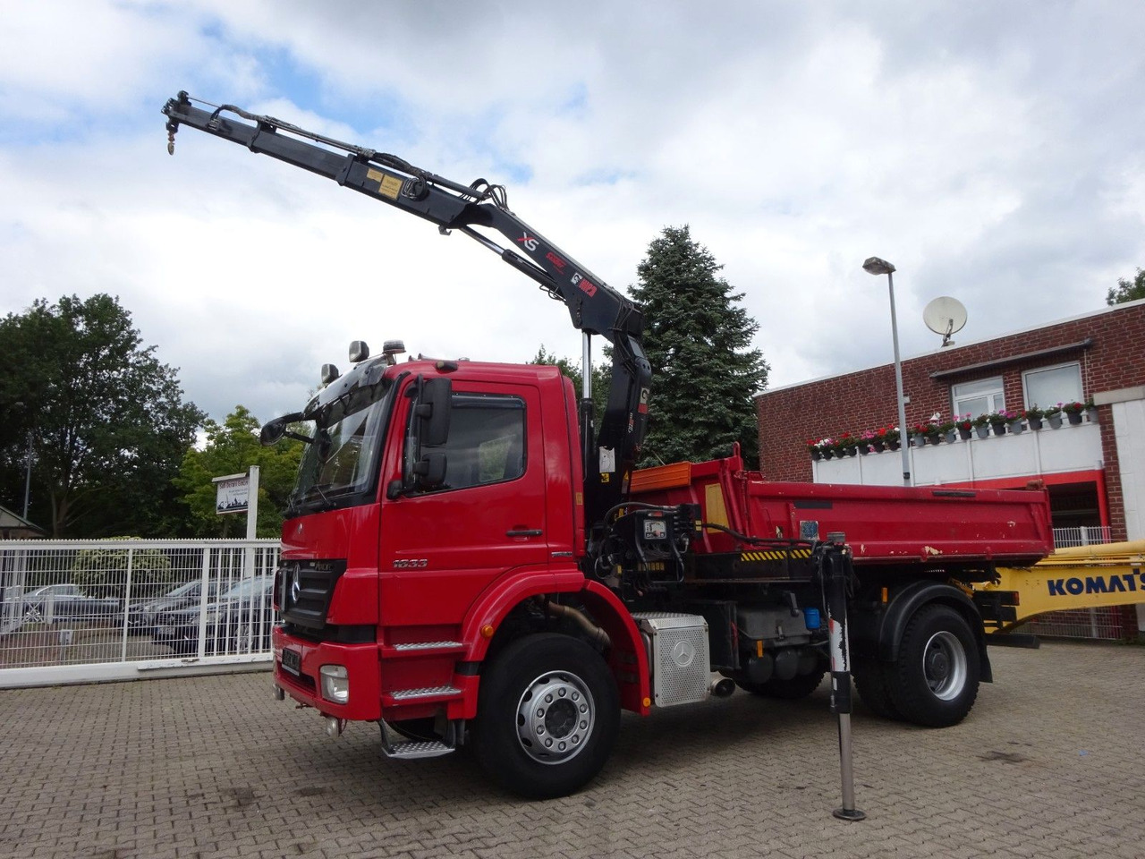 Mercedes-Benz 1833 Axor Meiller 3Skipper +HIAB 111 HIDUO +Funk - Xe ben, Xe cẩu tự hành: hình 5 Mercedes-Benz 1833 Axor Meiller 3Skipper +HIAB 111 HIDUO +Funk - Xe ben, Xe cẩu tự hành: hình 5