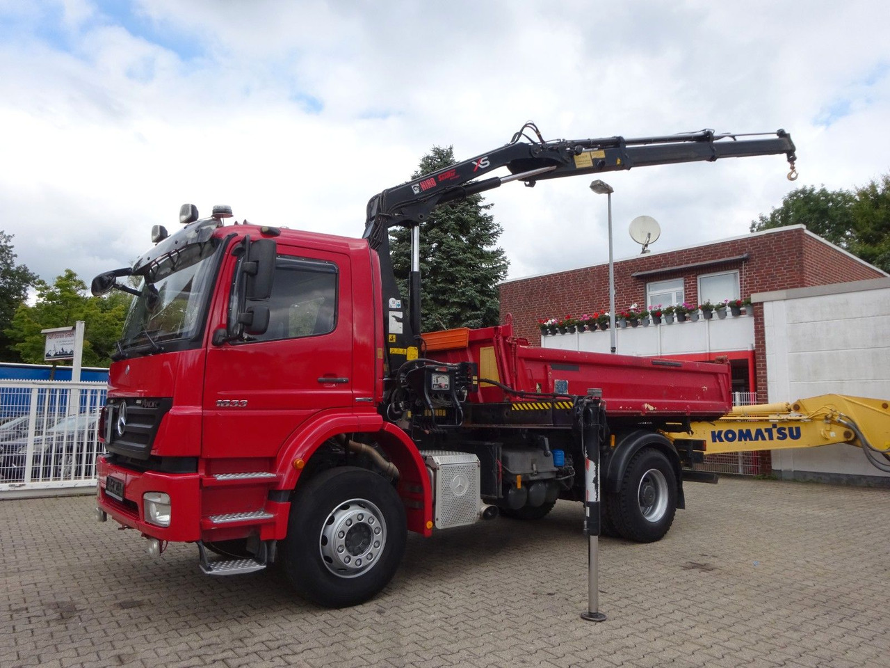 Mercedes-Benz 1833 Axor Meiller 3Skipper +HIAB 111 HIDUO +Funk - Xe ben, Xe cẩu tự hành: hình 4 Mercedes-Benz 1833 Axor Meiller 3Skipper +HIAB 111 HIDUO +Funk - Xe ben, Xe cẩu tự hành: hình 4