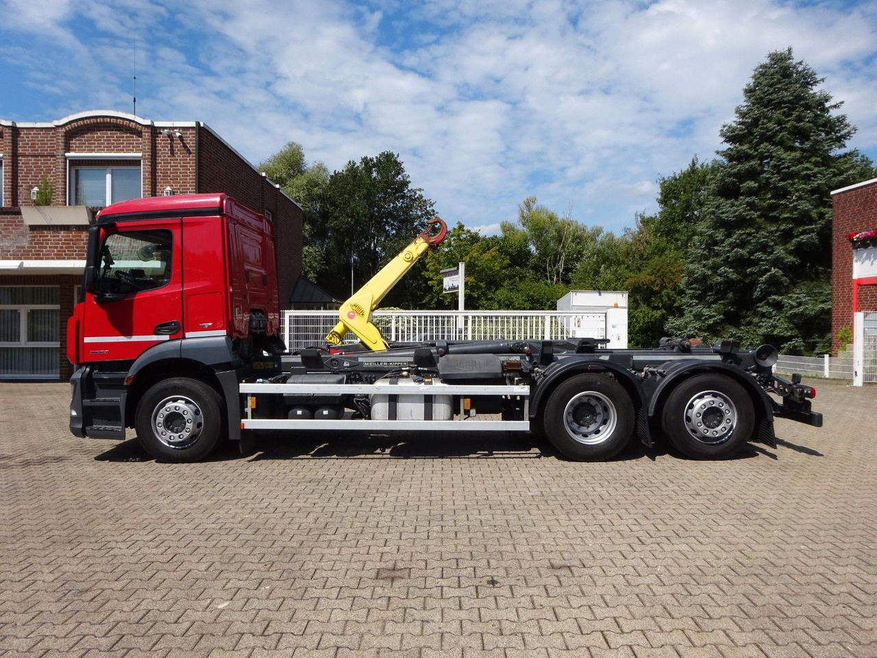 Mercedes-Benz 2532 ANTOS MEILLER Abroller Lift+Lenkachse 6x2 - Xe tải nâng móc: hình 5 Mercedes-Benz 2532 ANTOS MEILLER Abroller Lift+Lenkachse 6x2 - Xe tải nâng móc: hình 5