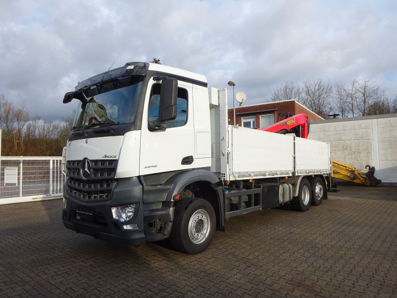 Xe cẩu tự hành, Xe tải thùng lửng/ Phẳng Mercedes-Benz 2648 Baustoffpritsche + PK 23001 TEC3 Kran Mercedes-Benz 2648 Baustoffpritsche + PK 23001 TEC3 Kran: hình 6