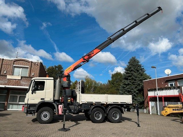 Mercedes-Benz 3344 Actros Pritsche + PK 34002 6x6 - Xe cẩu tự hành: hình 1 Mercedes-Benz 3344 Actros Pritsche + PK 34002 6x6 - Xe cẩu tự hành: hình 1