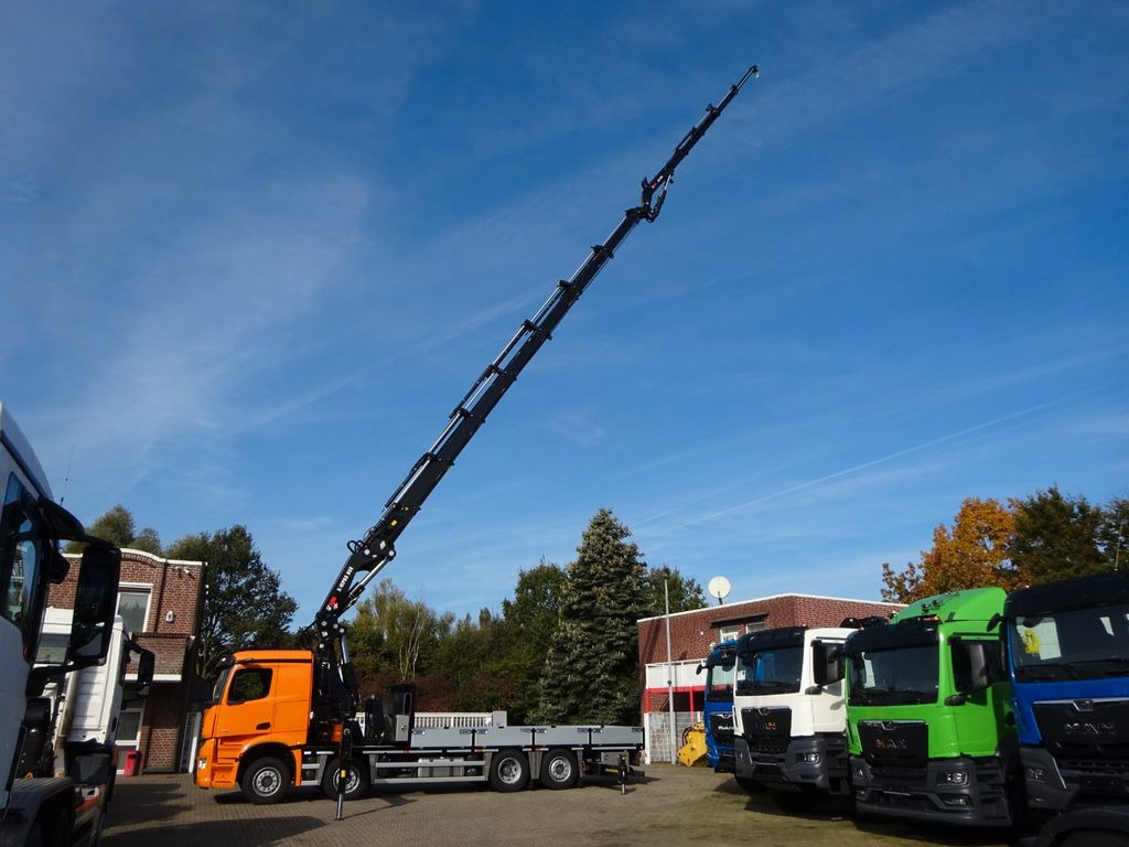 Mercedes-Benz 3751 Arocs Pritsche + HIAB 858 + JIB 8x2 - Xe cẩu tự hành, Xe tải thùng lửng/ Phẳng: hình 5 Mercedes-Benz 3751 Arocs Pritsche + HIAB 858 + JIB 8x2 - Xe cẩu tự hành, Xe tải thùng lửng/ Phẳng: hình 5