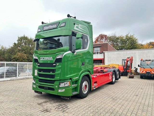 Scania S580 V8 MEILLER Abroller mit Lift+Lenkachse 6x2 - Xe tải nâng móc: hình 2 Scania S580 V8 MEILLER Abroller mit Lift+Lenkachse 6x2 - Xe tải nâng móc: hình 2