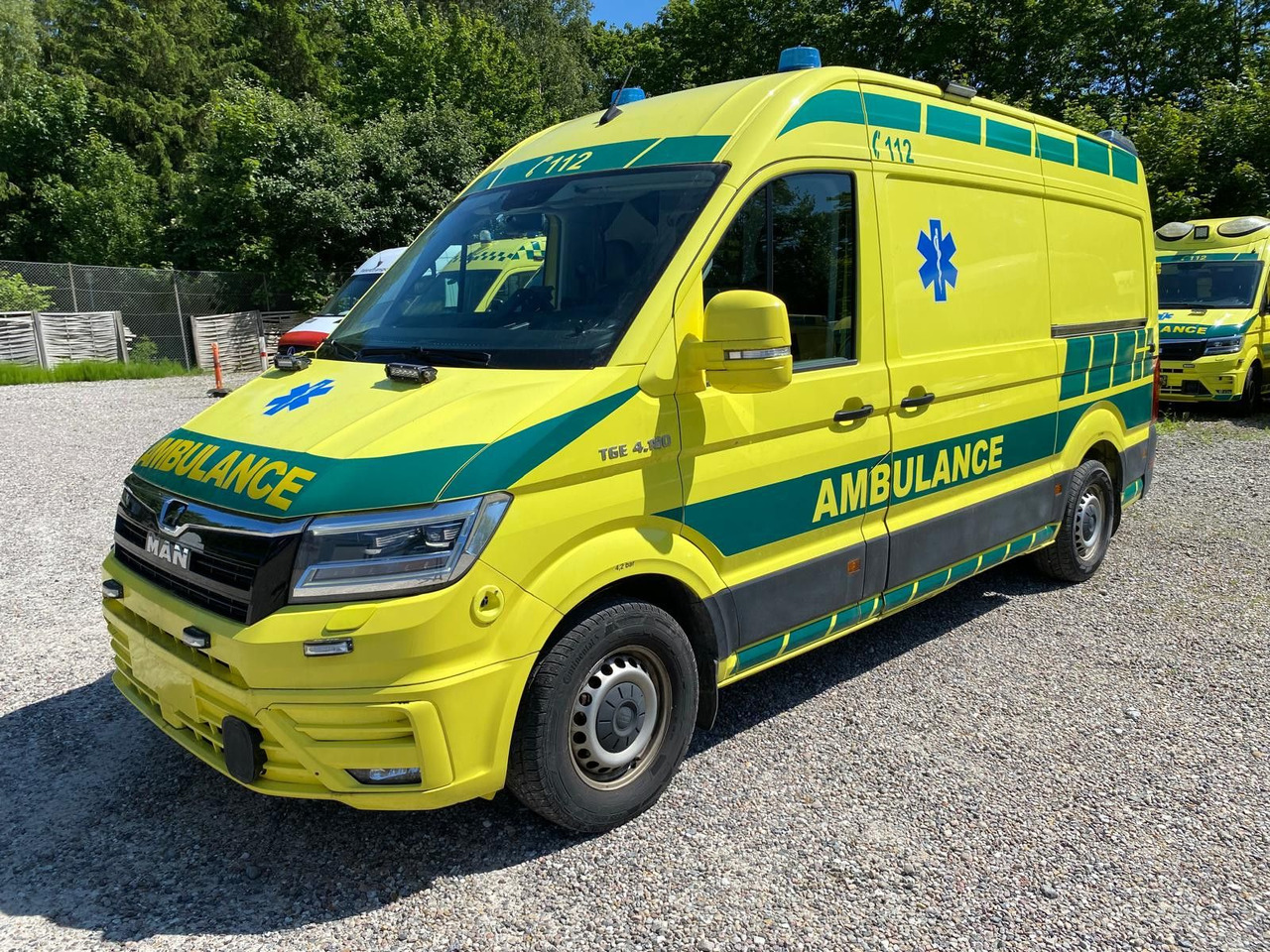 MAN TGE 4.180 Ambulance * 28 000 € netto - Xe cứu thương: hình 1 MAN TGE 4.180 Ambulance * 28 000 € netto - Xe cứu thương: hình 1