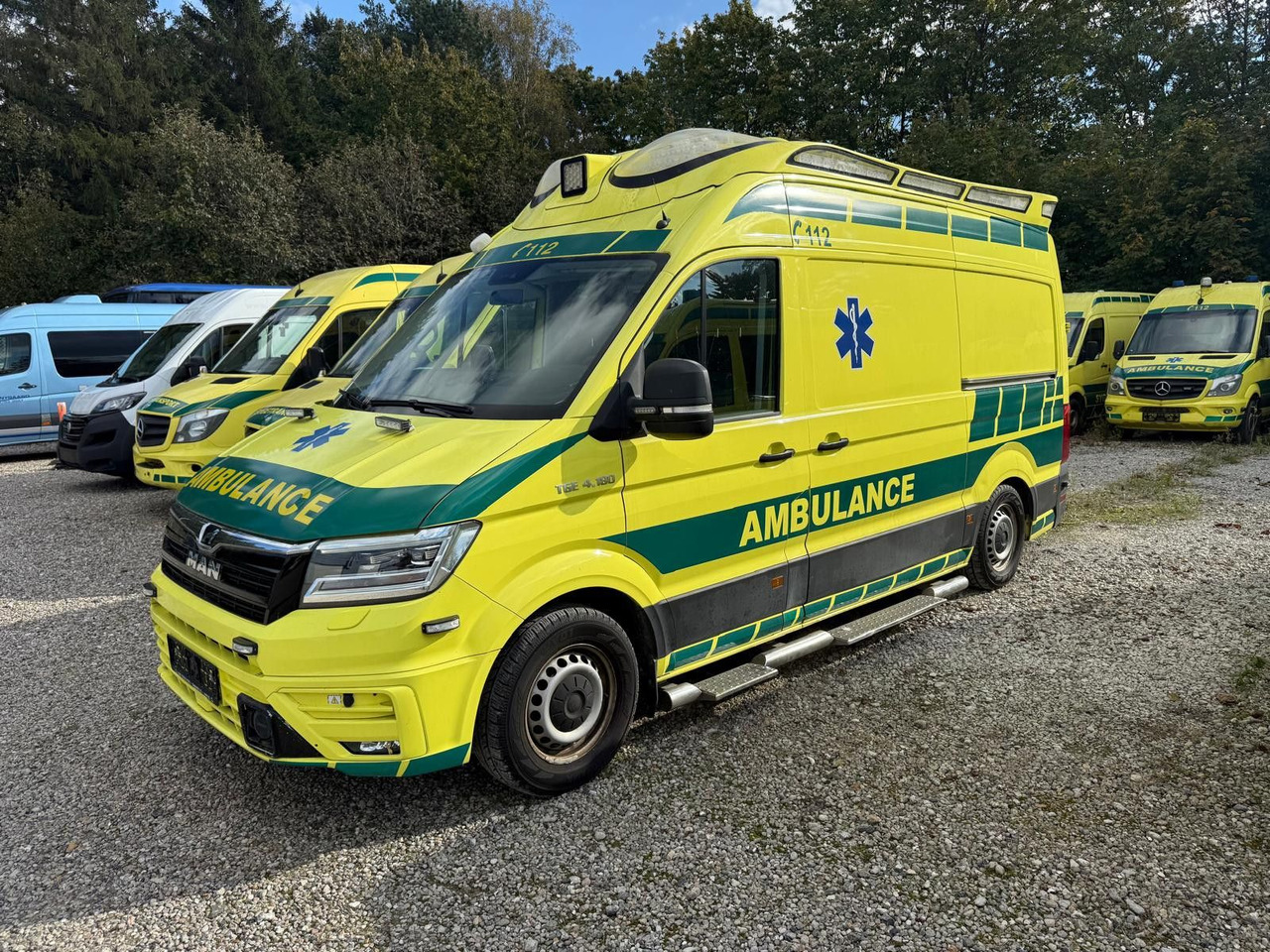 MAN TGE 4.180 Ambulance * 33 400 € netto - Xe cứu thương: hình 2 MAN TGE 4.180 Ambulance * 33 400 € netto - Xe cứu thương: hình 2