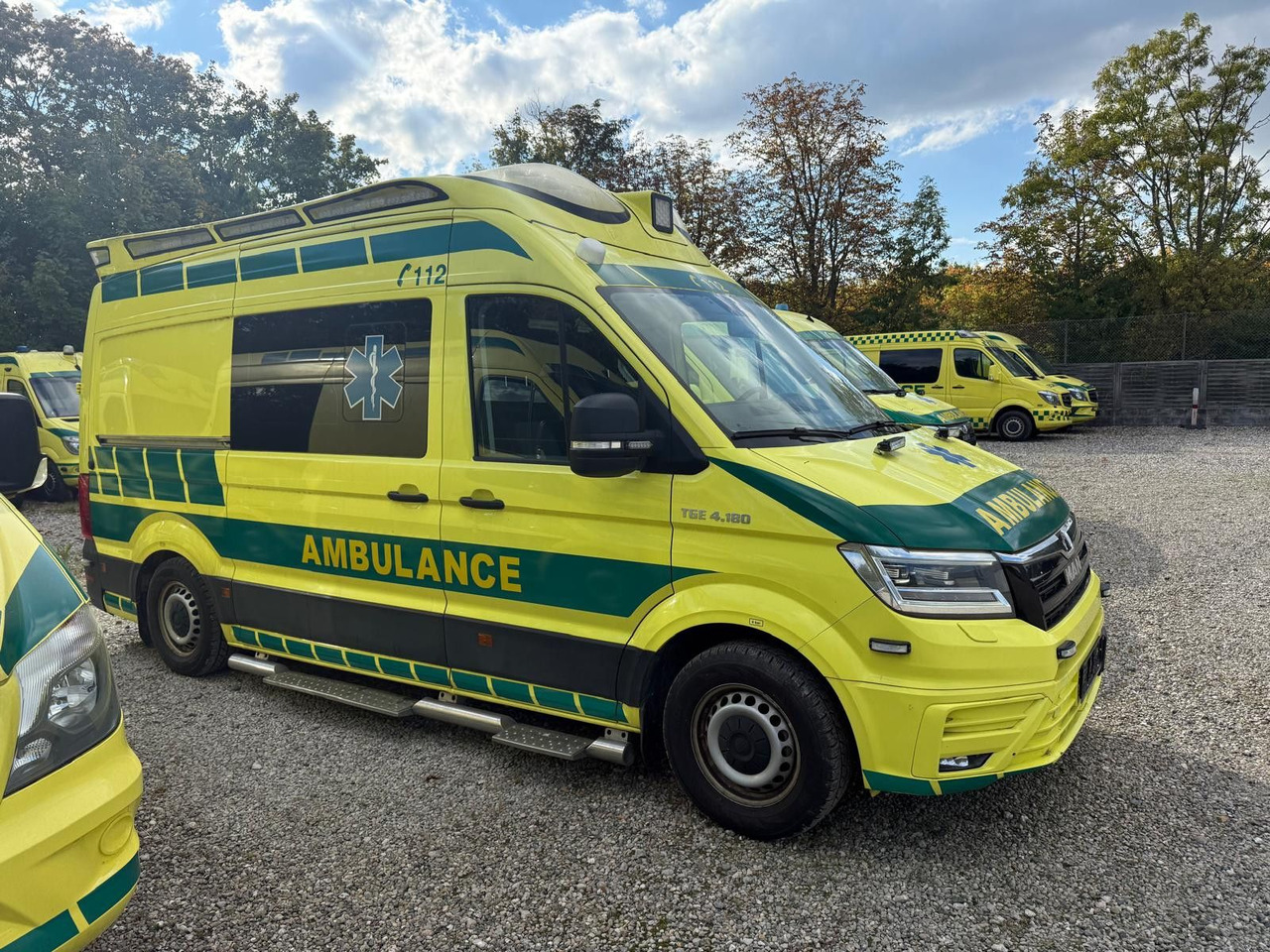 MAN TGE 4.180 Ambulance * 33 400 € netto - Xe cứu thương: hình 1 MAN TGE 4.180 Ambulance * 33 400 € netto - Xe cứu thương: hình 1