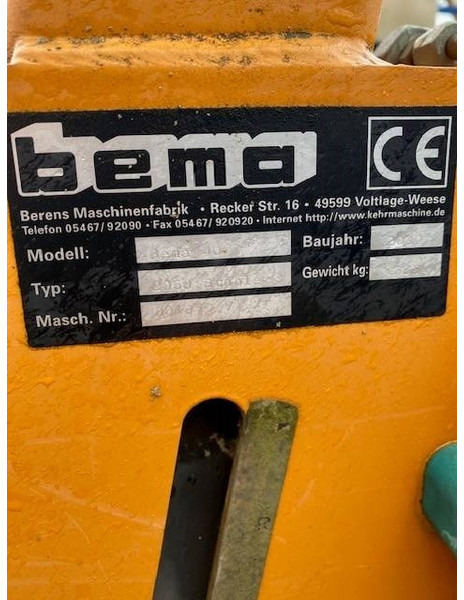 Bema 40 Classic 2050 Kehrbesen 2.200 EUR - Chổi cho Máy móc xây dựng: hình 5 Bema 40 Classic 2050 Kehrbesen 2.200 EUR - Chổi cho Máy móc xây dựng: hình 5