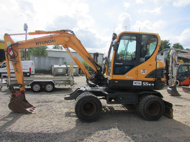 Hyundai Robex 55 W-9 Mobilbagger 34.000 EUR - Máy xúc bánh lốp: hình 1 Hyundai Robex 55 W-9 Mobilbagger 34.000 EUR - Máy xúc bánh lốp: hình 1