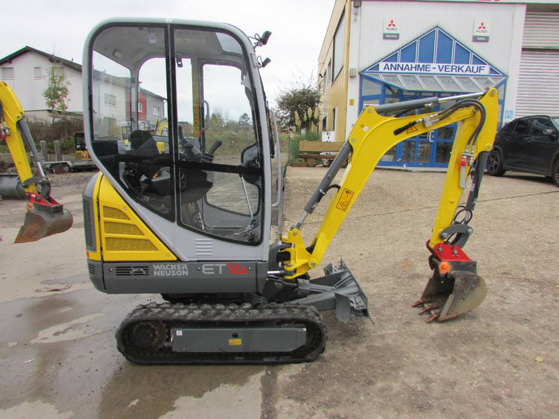WACKER NEUSON ET 16 Minibagger 22.500 EUR hydr. Schnellwechsler - Máy xúc mini: hình 1 WACKER NEUSON ET 16 Minibagger 22.500 EUR hydr. Schnellwechsler - Máy xúc mini: hình 1