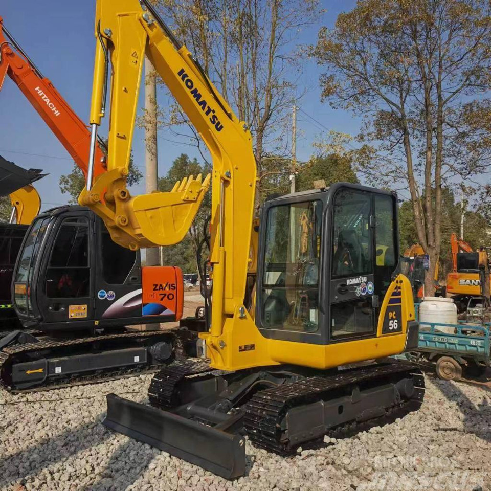 Komatsu PC 56 - Máy xúc mini: hình 1 Komatsu PC 56 - Máy xúc mini: hình 1
