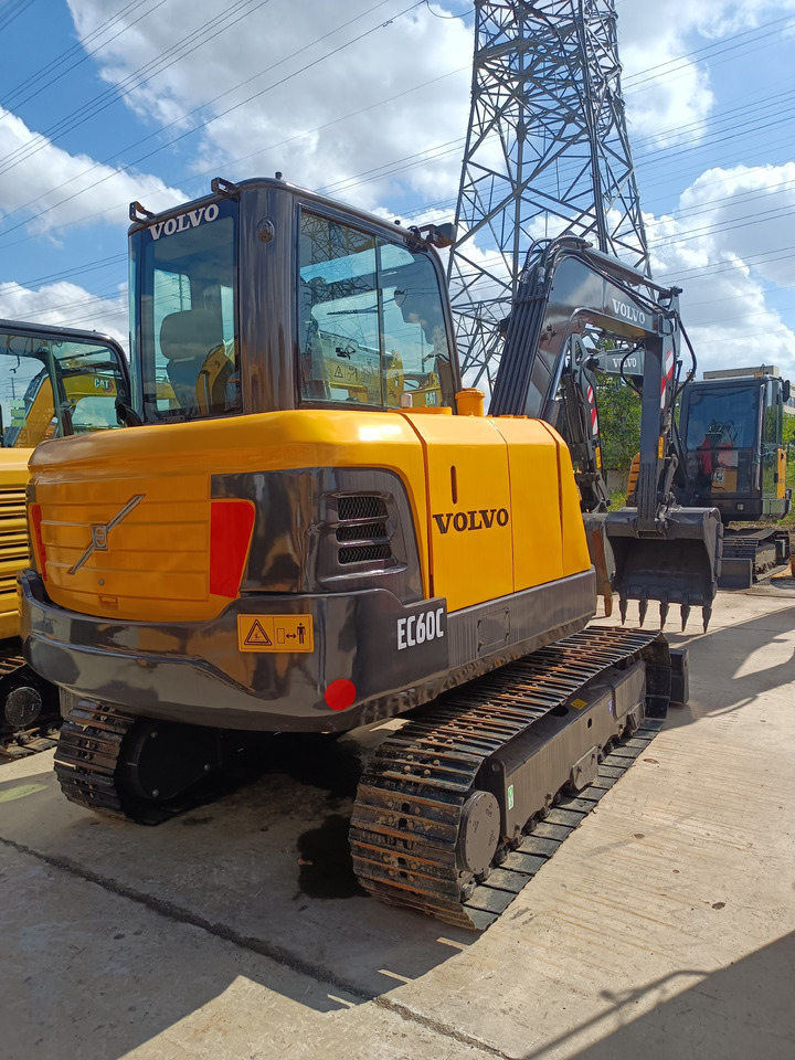Volvo EC 60 D - Máy xúc bánh xích: hình 3 Volvo EC 60 D - Máy xúc bánh xích: hình 3