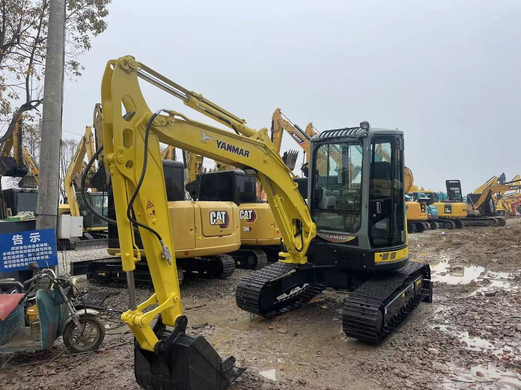 Yanmar Vio 55 - Máy xúc mini: hình 1 Yanmar Vio 55 - Máy xúc mini: hình 1