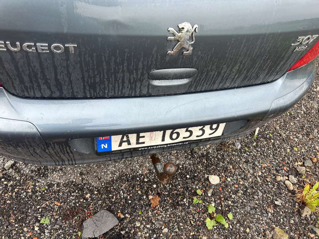 2007 Personbil PEUGEOT 307 EU-godkjent - Xe wagon: hình 5 2007 Personbil PEUGEOT 307 EU-godkjent - Xe wagon: hình 5