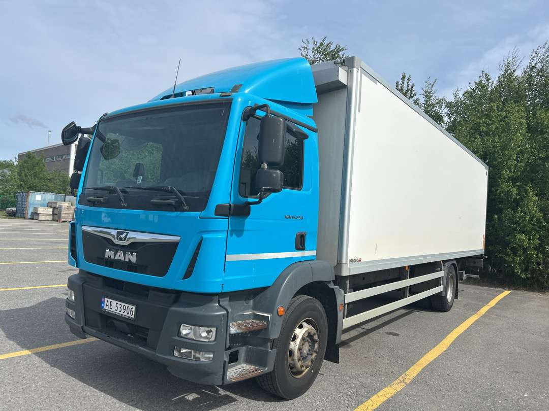 2018 Skapbil MAN TGM 15.250 EU-Godkjent. Euro 6 - Xe tải hộp: hình 1 2018 Skapbil MAN TGM 15.250 EU-Godkjent. Euro 6 - Xe tải hộp: hình 1