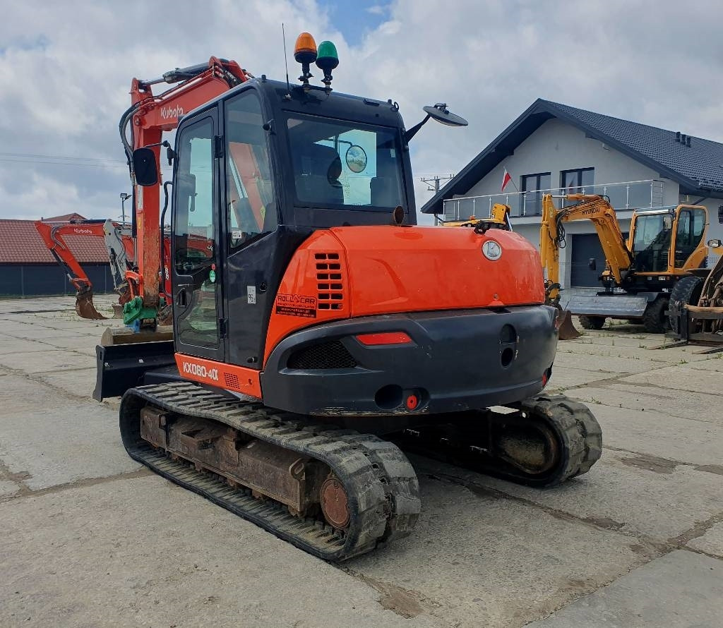Kubota KX 080-4a - Máy xúc mini: hình 2 Kubota KX 080-4a - Máy xúc mini: hình 2