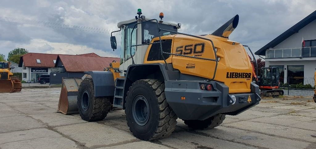 Liebherr L 550 - Máy xúc lật bánh lốp: hình 2 Liebherr L 550 - Máy xúc lật bánh lốp: hình 2
