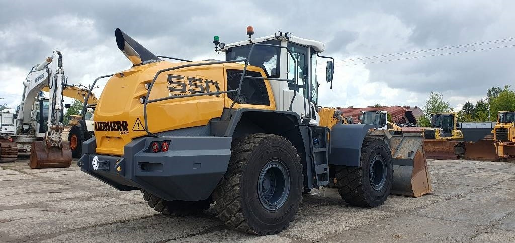 Liebherr L 550 - Máy xúc lật bánh lốp: hình 3 Liebherr L 550 - Máy xúc lật bánh lốp: hình 3