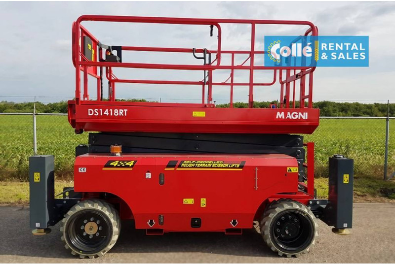 MAGNI DS 1418 RT | 2022 - Máy nâng người hình kéo: hình 1 MAGNI DS 1418 RT | 2022 - Máy nâng người hình kéo: hình 1
