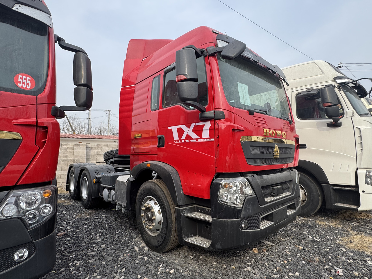 HOWO TX7 - Xe đầu kéo: hình 1 HOWO TX7 - Xe đầu kéo: hình 1