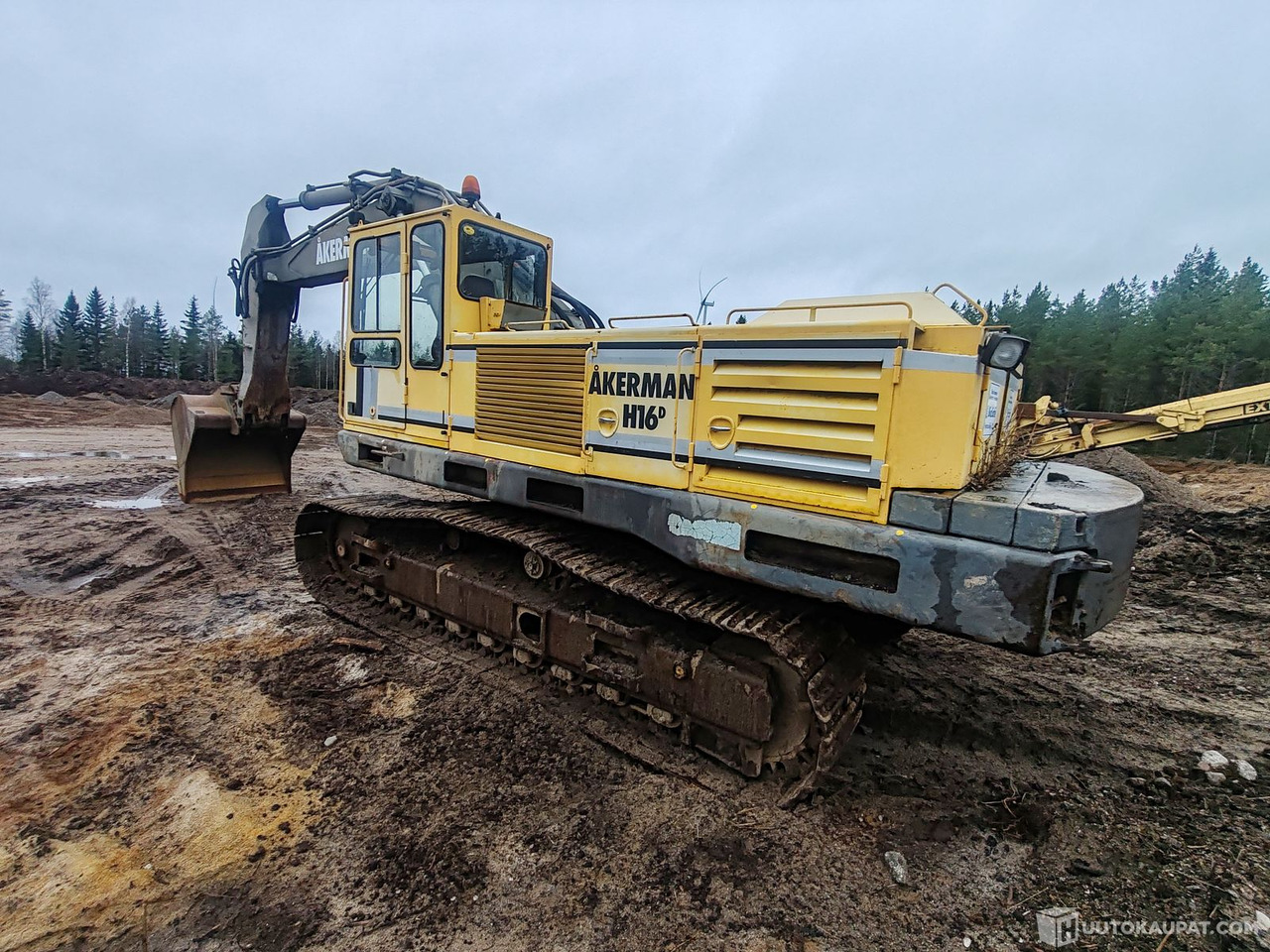 Åkerman H16D kaivinkone, 1992, Kurikka - Máy xúc bánh xích: hình 2 Åkerman H16D kaivinkone, 1992, Kurikka - Máy xúc bánh xích: hình 2