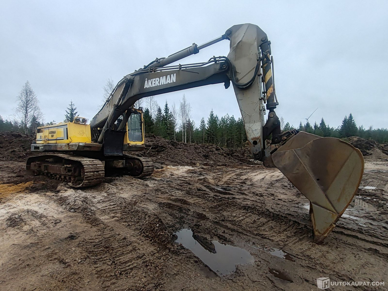 Åkerman H16D kaivinkone, 1992, Kurikka - Máy xúc bánh xích: hình 4 Åkerman H16D kaivinkone, 1992, Kurikka - Máy xúc bánh xích: hình 4